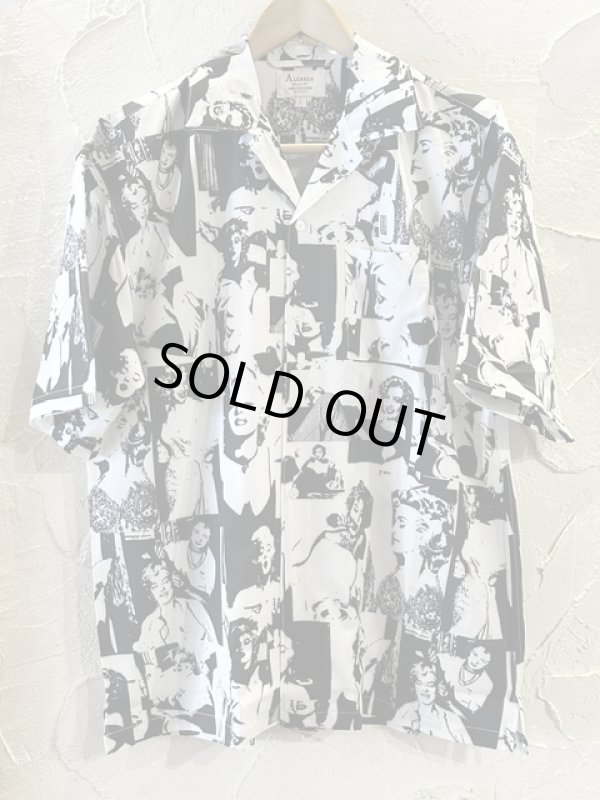 画像1: ALCARZA/OPEN SHIRTS GIRL   WHITE