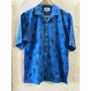 画像: ALCARZA/OPEN SHIRTS MARINE  BLUE