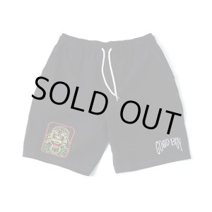 画像: GYMMASTER/GOOD BOY EMBROIDERY SHORTS BLACK