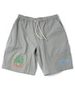 画像1: GYMMASTER/GOOD BOY EMBROIDERY SHORTS  GRAY