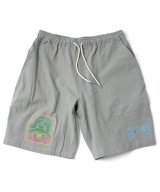 画像: GYMMASTER/GOOD BOY EMBROIDERY SHORTS  GRAY