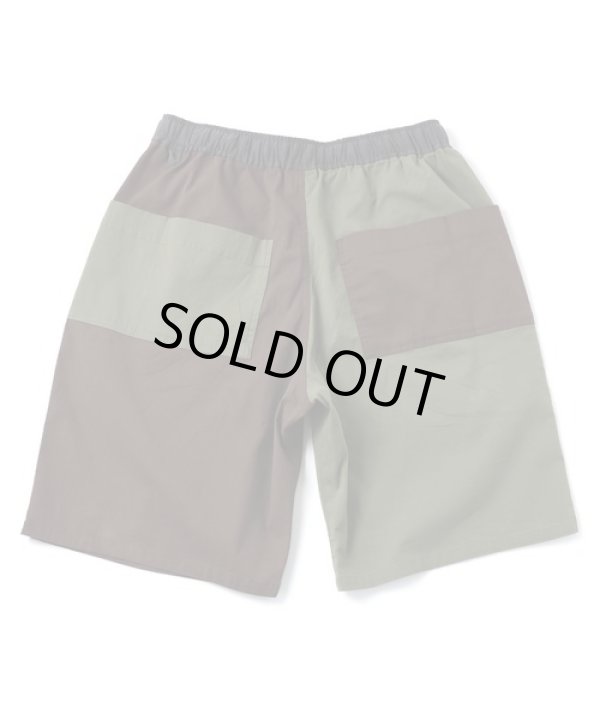 画像2: GYMMASTER/STRETCH HERRINGBONE EASY SHORTS  BLACK