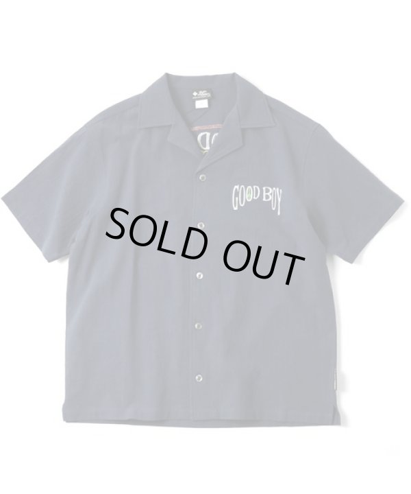 画像2: GYMMASTER/GOOD BOY EMBROIDERY SHIRTS  NAVY