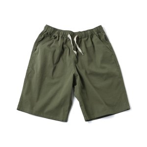 画像: GYMMASTER/STRETCH HERRINGBONE EASY SHORTS OLIVE