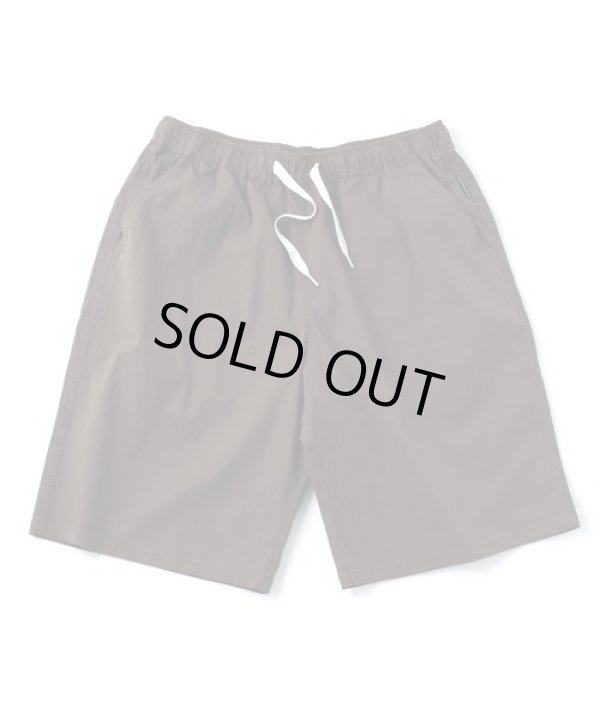 画像1: GYMMASTER/STRETCH HERRINGBONE EASY SHORTS  BROWN