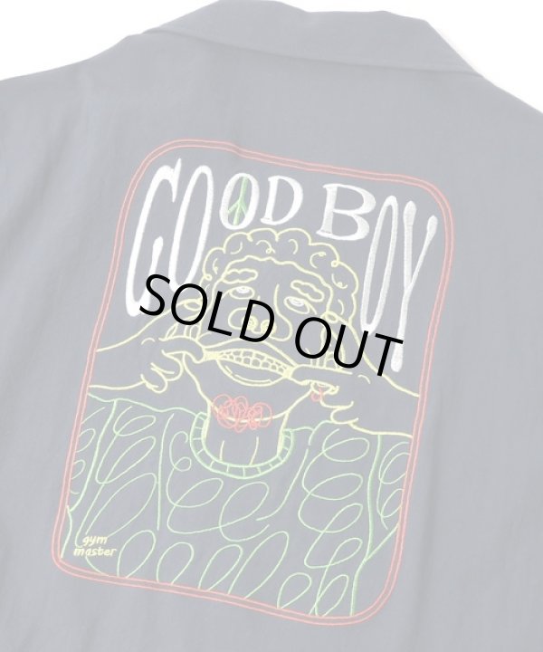 画像3: GYMMASTER/GOOD BOY EMBROIDERY SHIRTS  NAVY