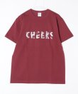 画像1: GYMMASTER/CHEERS T  BURGUNDY