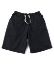 画像1: GYMMASTER/STRETCH HERRINGBONE EASY SHORTS  BLACK