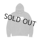 画像: RATS/PIGMENT DYED ZIP HOODIE  BLACK