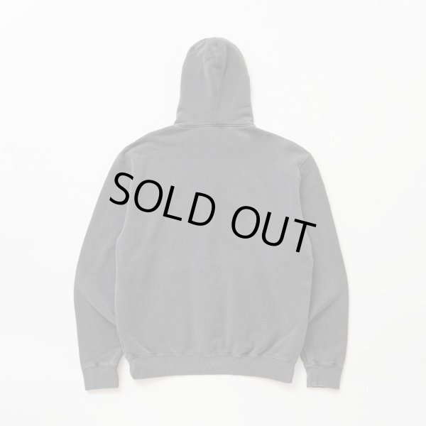 画像2: RATS/PIGMENT DYED ZIP HOODIE  BLACK