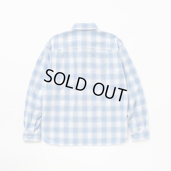 画像2: RATS/BOARD CHECK SHIRT  BLUECHECK