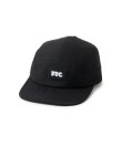 画像1: FTC/WASHED NYLON CAMP CAP  BLACK
