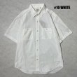 画像1: ALCARZA/DUNGAREES WORK SHIRTS  WHITE
