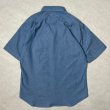 画像2: ALCARZA/DUNGAREES WORK SHIRTS  BLUE