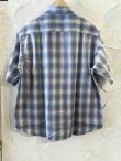 画像2: CIAO/OMBRE CHECK SS SHIRT  BLUE
