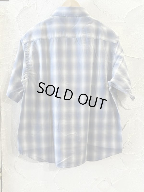 画像2: CIAO/OMBRE CHECK SS SHIRT  BLUE