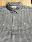 画像3: MACBATROS/STRIPEWORK SHIRT SS  BLUE