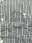 画像4: MACBATROS/STRIPEWORK SHIRT SS  BLUE
