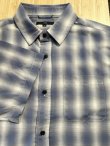 画像4: CIAO/OMBRE CHECK SS SHIRT  BLUE