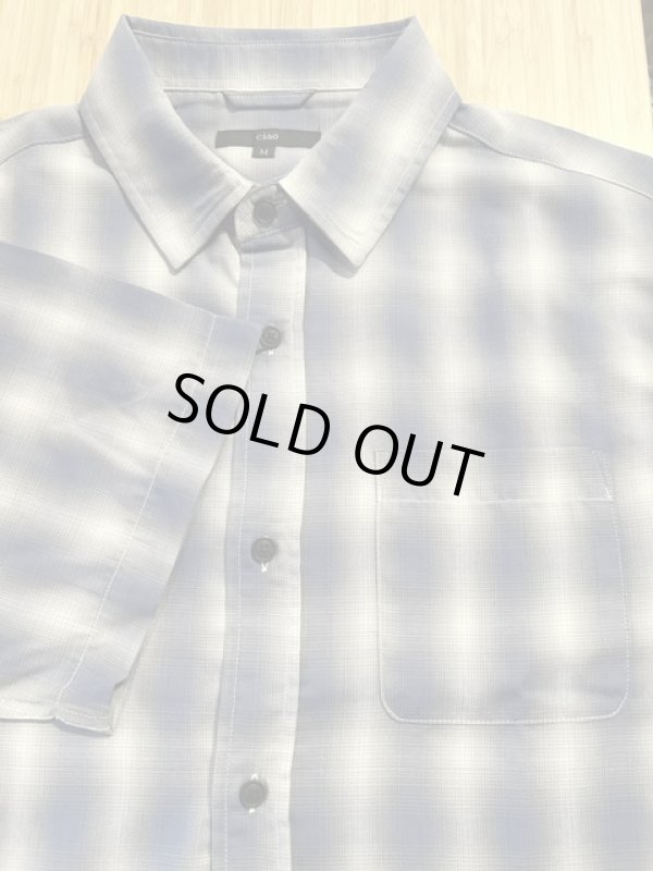 画像4: CIAO/OMBRE CHECK SS SHIRT  BLUE