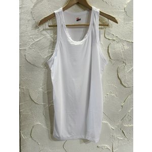 画像: HANES/NYLON STRETCH MESH TANKTOP  WHITE