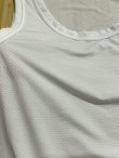 画像4: HANES/NYLON STRETCH MESH TANKTOP  WHITE