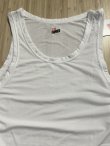 画像3: HANES/NYLON STRETCH MESH TANKTOP  WHITE