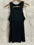 画像1: HANES/NYLON STRETCH MESH TANKTOP  BLACK