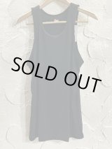 画像: HANES/NYLON STRETCH MESH TANKTOP  BLACK