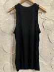 画像2: HANES/NYLON STRETCH MESH TANKTOP  BLACK