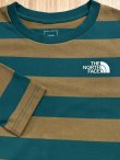 画像3: THE NORTH FACE/LS FIELD BORDER T  UTILITY BROWNxGREEN