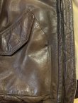 画像10: (USED) GOLDEN BEAR/CWU 45P MODEL LEATHER JKT  BROWN