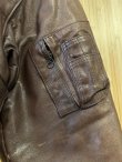 画像8: (USED) GOLDEN BEAR/CWU 45P MODEL LEATHER JKT  BROWN