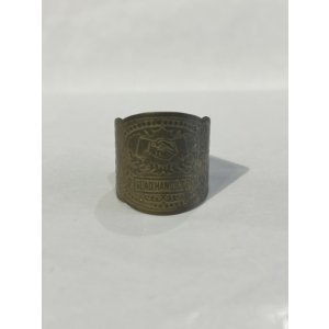 画像: GLAD HAND(グラッドハンド)/CIGAR TAG RING BRASS  HAND