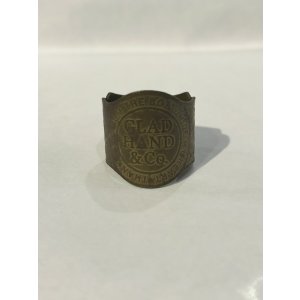画像: GLAD HAND(グラッドハンド)/CIGAR TAG RING BRASS  INDICATE
