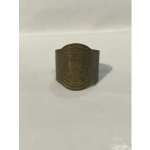 画像: GLAD HAND(グラッドハンド)/CIGAR TAG RING BRASS  OLD JALOPY