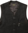 画像8: BELAFOTE/RT BALL CHAIN ZIPPER VEST  DORO BROWN