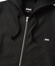 画像2: FTC/SMALL BOX LOGO ZIP UP HOODY  BLACK