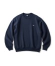 画像1: FTC/SMALL BOX LOGO CREW NECK  NAVY