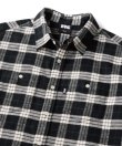 画像2: FTC/PLAID NELL SHIRT  BLACK