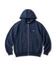 画像1: FTC//SMALL BOX LOGO ZIP UP HOODY NAVY
