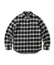 画像1: FTC/PLAID NELL SHIRT  BLACK