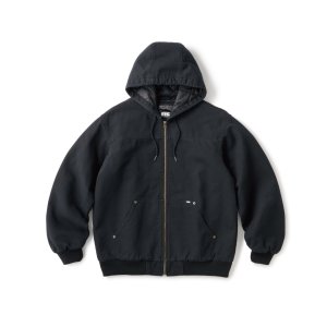 画像: FTC/WASHED HOODED WORK JKT BLACK