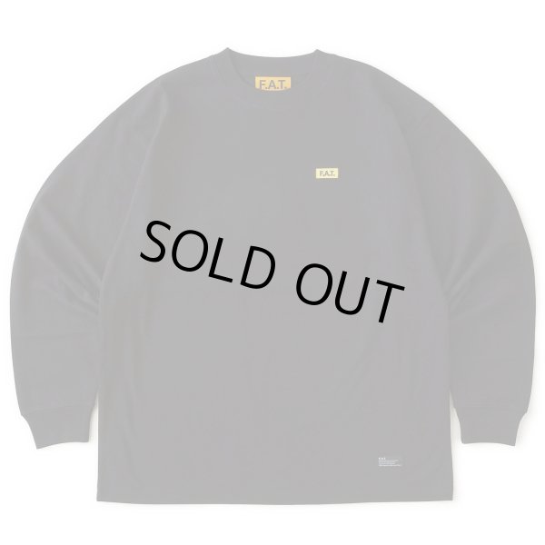 画像1: FAT/SIGNA Tee L  BLACK