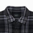 画像3: RATS/TARTAN FLANNEL CHECK SHIRT  BLACK