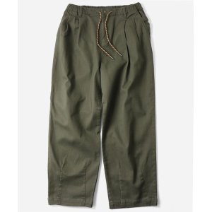 画像: GYMMASTER/STRETCH TWILL TWO TUCK PANT  OLIVE