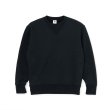 画像1: RATS/V-GAZETTE CREW NECK SWEAT  BLACK