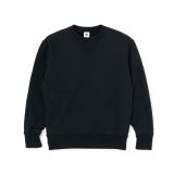 画像: RATS/V-GAZETTE CREW NECK SWEAT  BLACK