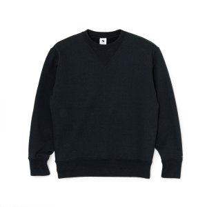 画像: RATS/V-GAZETTE CREW NECK SWEAT  BLACK