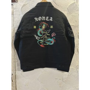 画像: ALCARZA/DRIZZLER JKT WITH PADDING DRAGON  BLACK
